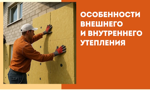 Какие особенности внешнего и внутреннего утепления в Обнинске