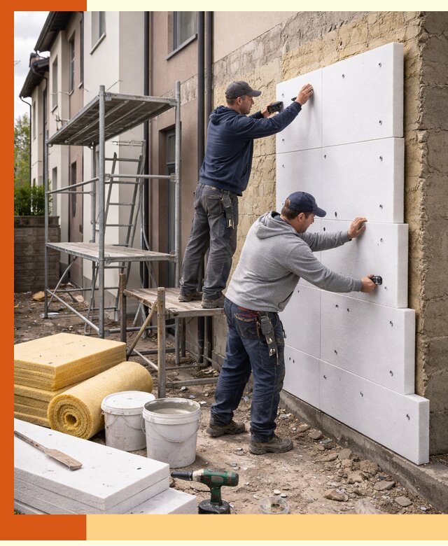 Утепление таунхауса с гарантией комфорта в Обнинске