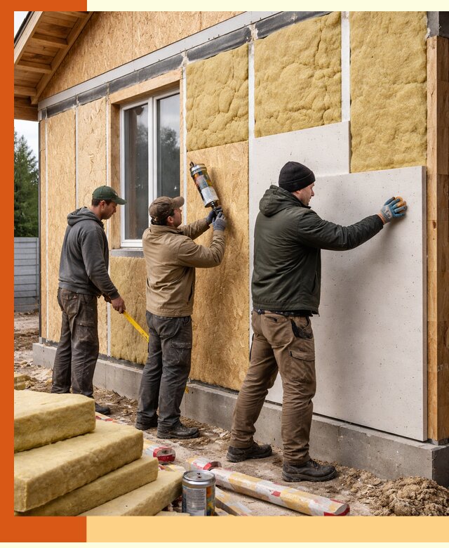 Профессиональное утепление дома из SIP-панелей в Обнинске