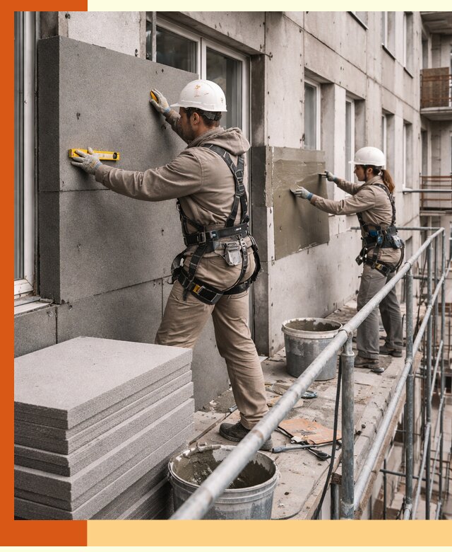 Утепление квартиры снаружи под ключ в Обнинске