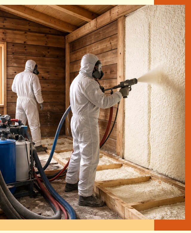 Утепление бани ппу в Обнинске под ключ от 4263 руб./м2 | ТепломастерБнн - напыление и монтаж ппу