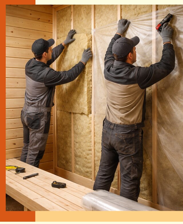 Профессиональное утепление сауны в Обнинске с гарантиями качества