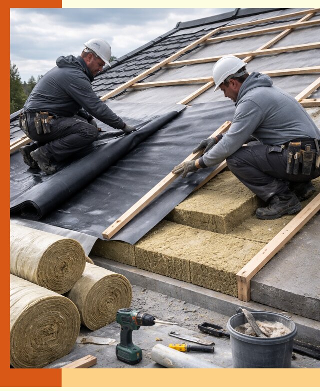 Утепление крыши снаружи в Обнинске: профессиональная теплоизоляция
