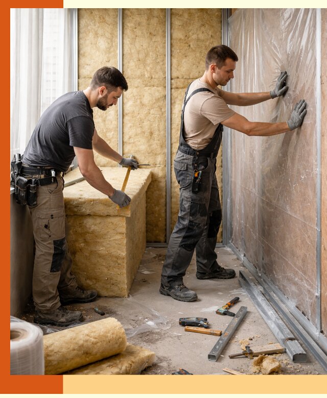 Профессиональное утепление лоджии в Обнинске эффективно и надежно