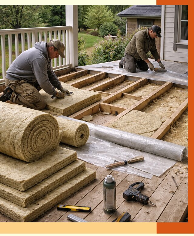 Утепление террасы в Обнинске от 4263 руб./м2 — утеплить террасу под ключ | ТепломастерБнн