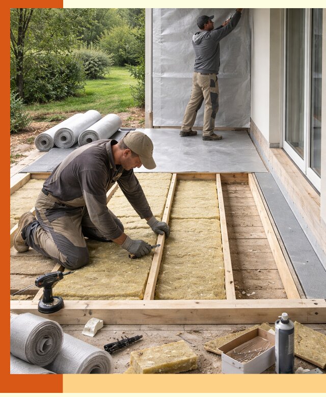 Утепление террасы в Обнинске — тепло и защита круглогодично