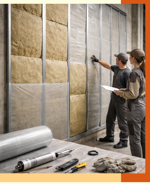 Утепление склада химсырья в Обнинске от 4568 руб. под ключ | ТепломастерБнн