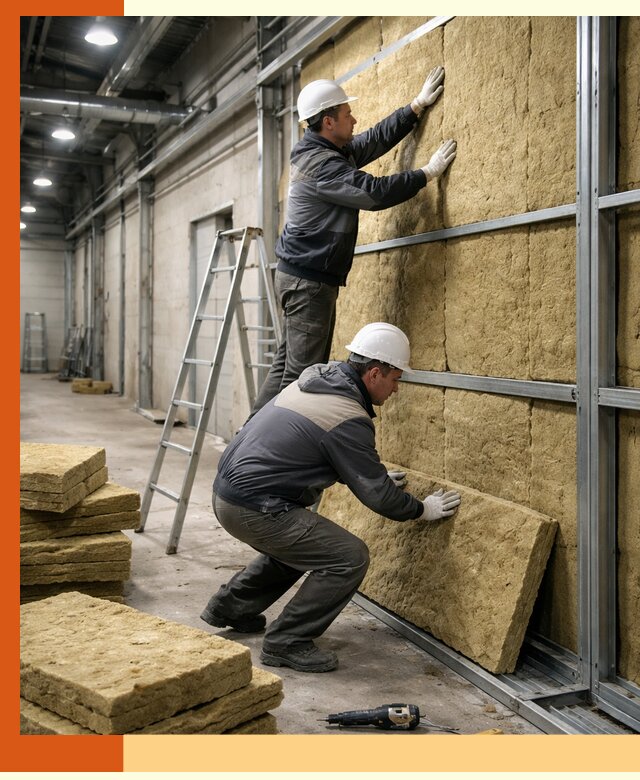 Утепление цеха под ключ в Обнинске с гарантией качества