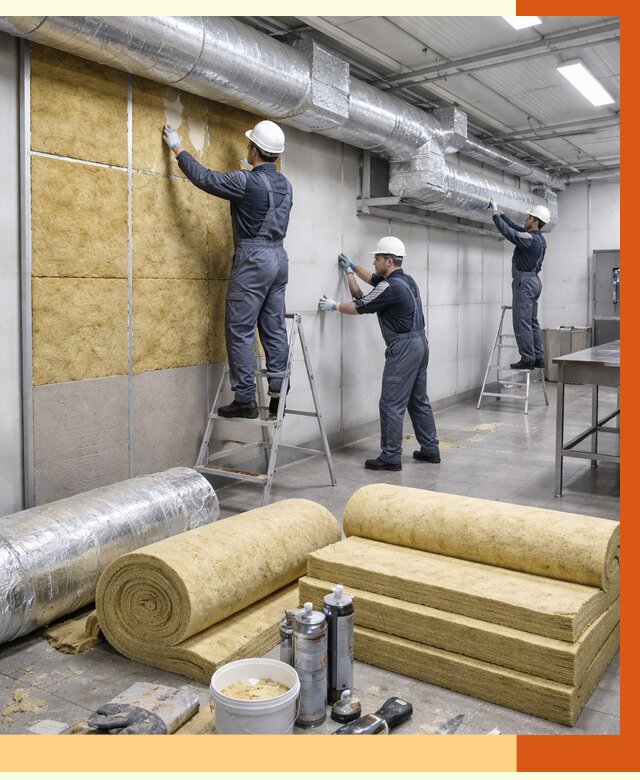 Утепление пищевого цеха в Обнинске от 12688 руб./м² — комплексно под ключ | ТепломастерБнн