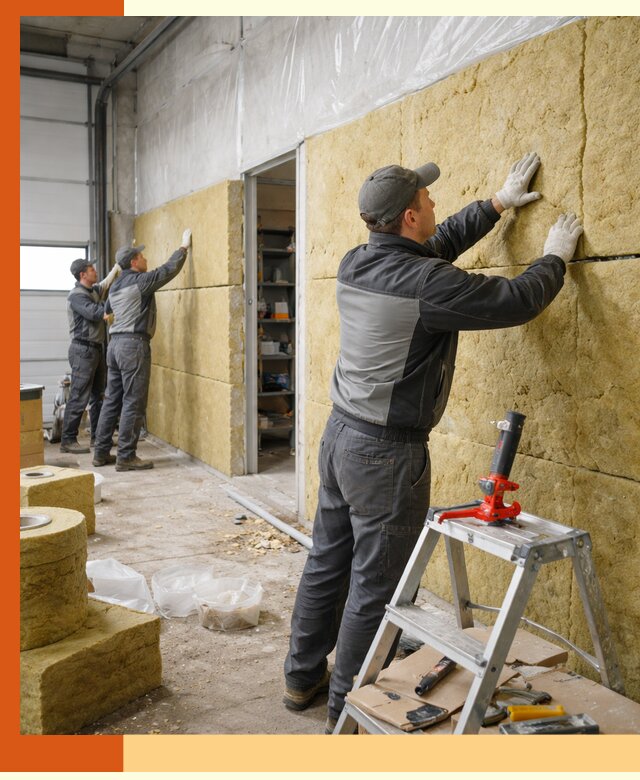 Утепление автосервиса и мастерских в Обнинске качественно и надёжно