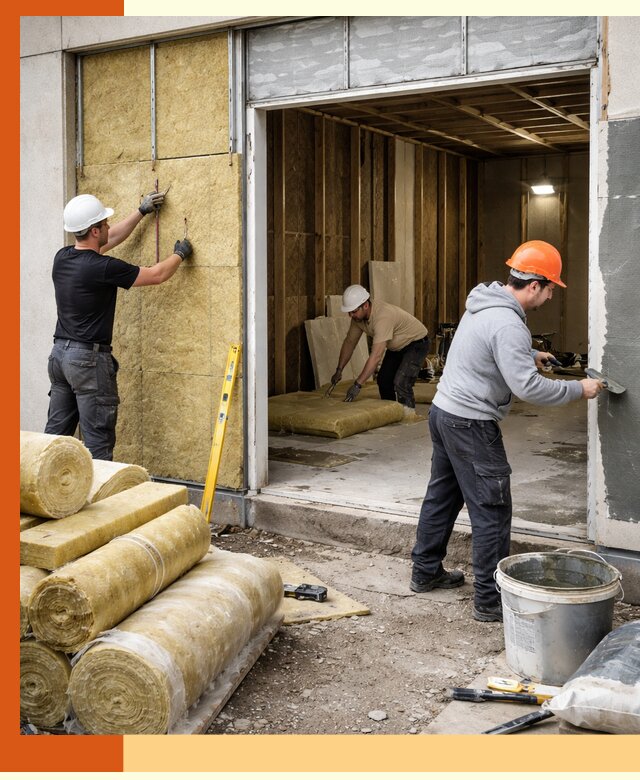 Утепление торгового павильона в Обнинске — качественно и энергоэффективно