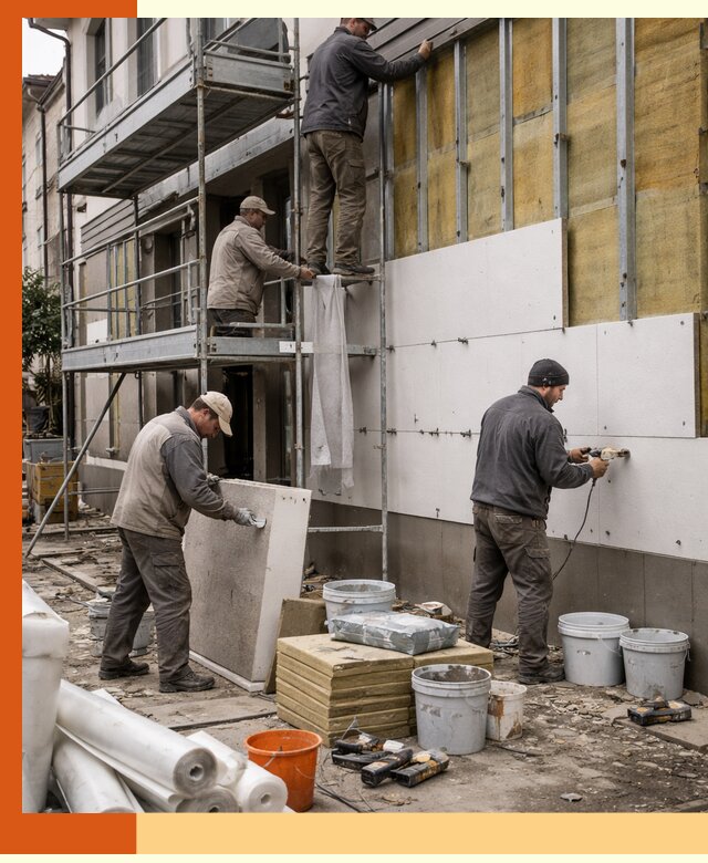 Утепление гостиницы под ключ в Обнинске с гарантией качества