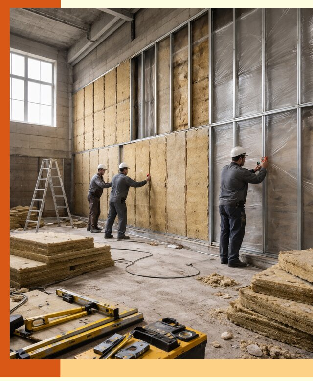 Утепление спортивного зала в Обнинске качественно и недорого