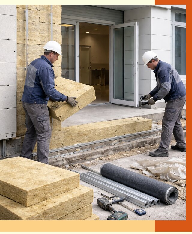 Утепление медицинского центра в Обнинске под ключ от 12688 руб./м² | ТепломастерБнн