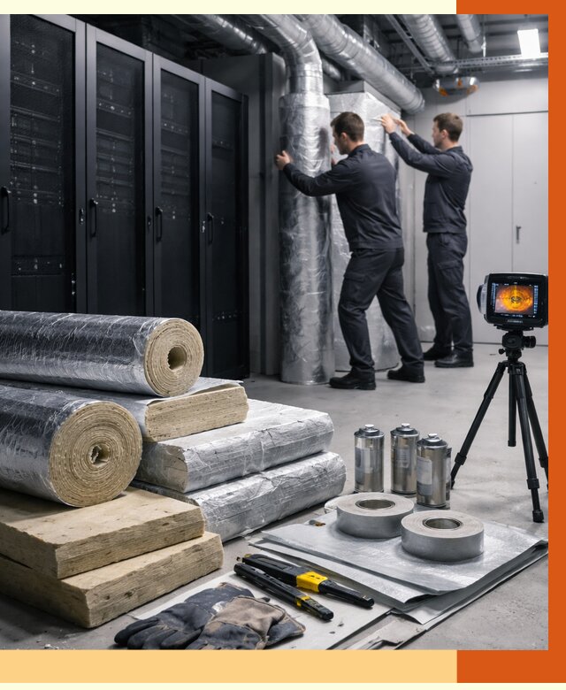 Утепление серверной в Обнинске от 8628 руб./м² — комплексно под ключ | ТепломастерБнн