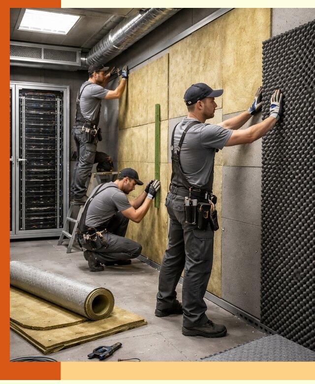 Утепление серверной комнаты профессионально в Обнинске