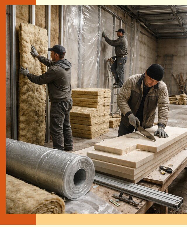 Утепление торгового склада в Обнинске с энергоэффективными решениями