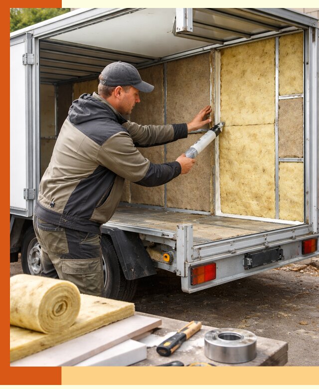 Профессиональное утепление прицепа в Обнинске для любых условий