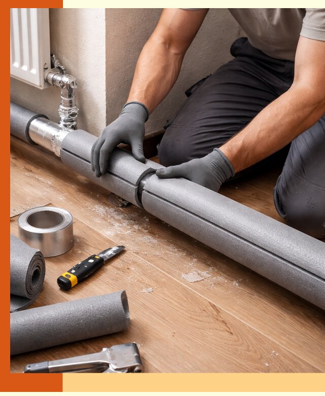 Утепление труб отопления в Обнинске: теплоизоляция и защита сети