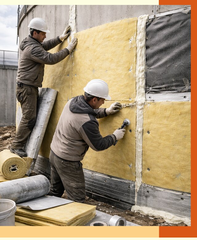 Утепление резервуара в Обнинске от 27913 руб/м2 — монтаж ППУ и комплекс под ключ | ТепломастерБнн