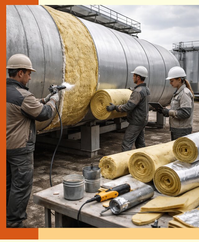 Утепление цистерны в Обнинске — утеплители и монтаж под ключ