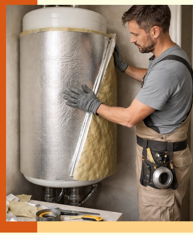 Утепление бойлера в Обнинске для снижения теплопотерь и экономии энергии