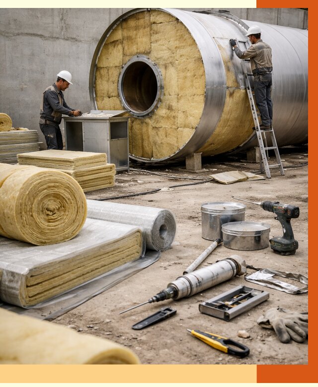 Утепление резервуара с топливом в Обнинске от 27913 руб. под ключ | ТепломастерБнн