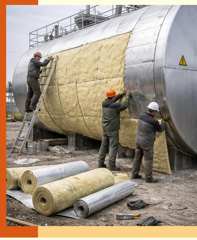 Утепление резервуаров с топливом в Обнинске надежно и экономично