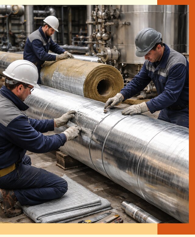 Утепление технологического оборудования в Обнинске от 4263 руб. за м2 | ТепломастерБнн