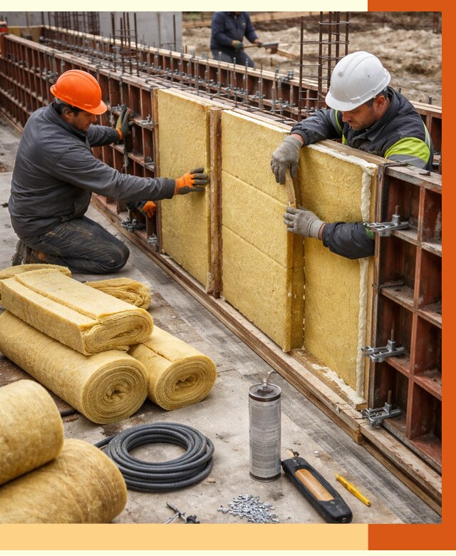 Теплоизоляция опалубки в Обнинске от 7308 руб. за м2 — услуги и монтаж | ТепломастерБнн