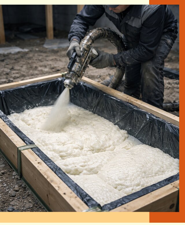 Заливка ППУ в формы в Обнинске от 2538 руб. — утепление форм под ключ | ТепломастерБнн