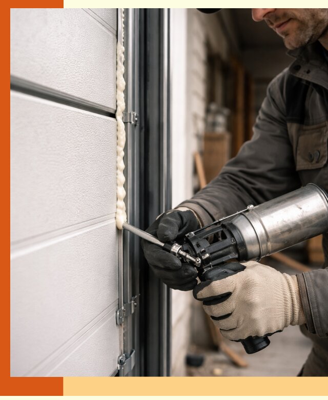 Заполнение пустот ворот в Обнинске профессионально и герметично