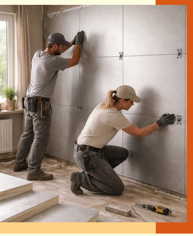 Утепление PIR панелями в Обнинске от 4263 руб. под ключ | ТепломастерБнн