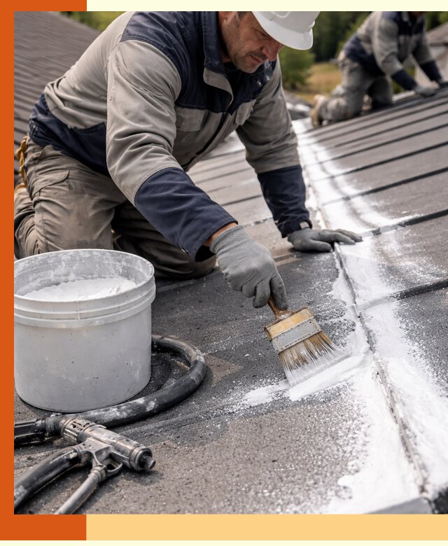 Утепление кровли жидкой теплоизоляцией в Обнинске