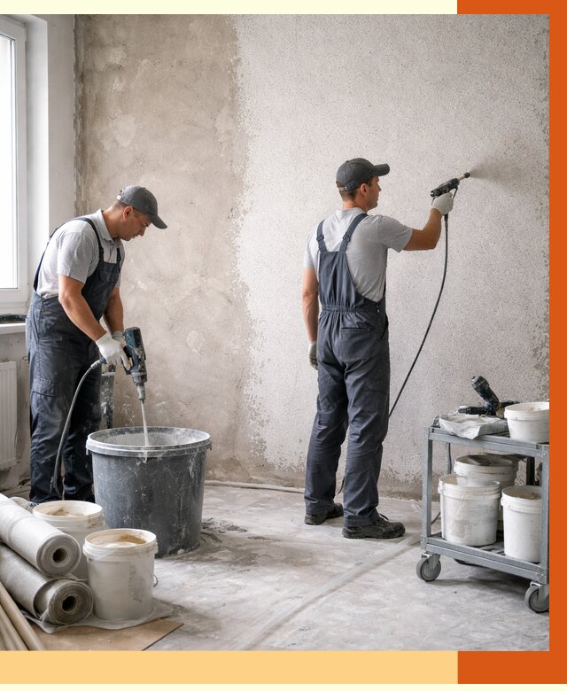 Утепление стен жидкой теплоизоляцией в Обнинске от 4263 руб/м² | ТепломастерБнн