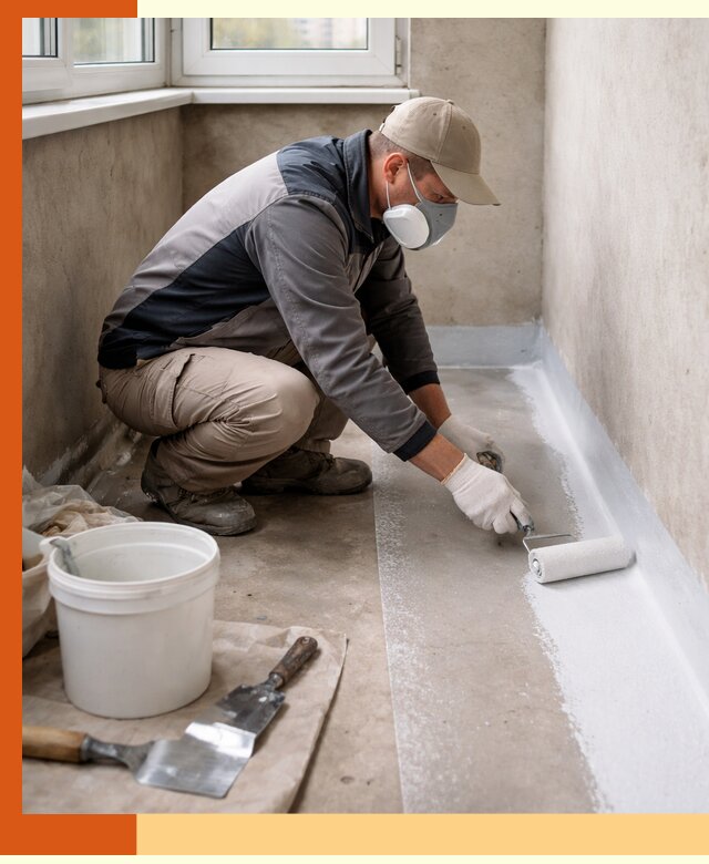 Утепление балкона жидкой теплоизоляцией в Обнинске