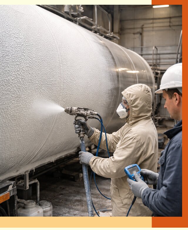 Утепление автоцистерны жидкой теплоизоляцией в Обнинске от 14718 руб. под ключ | ТепломастерБнн