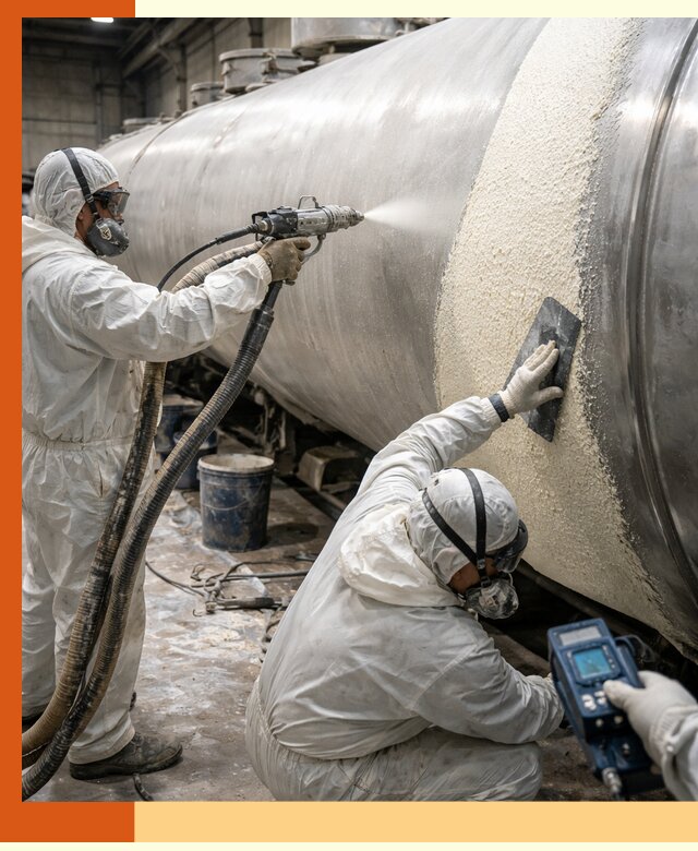 Утепление автоцистерн жидкой теплоизоляцией в Обнинске