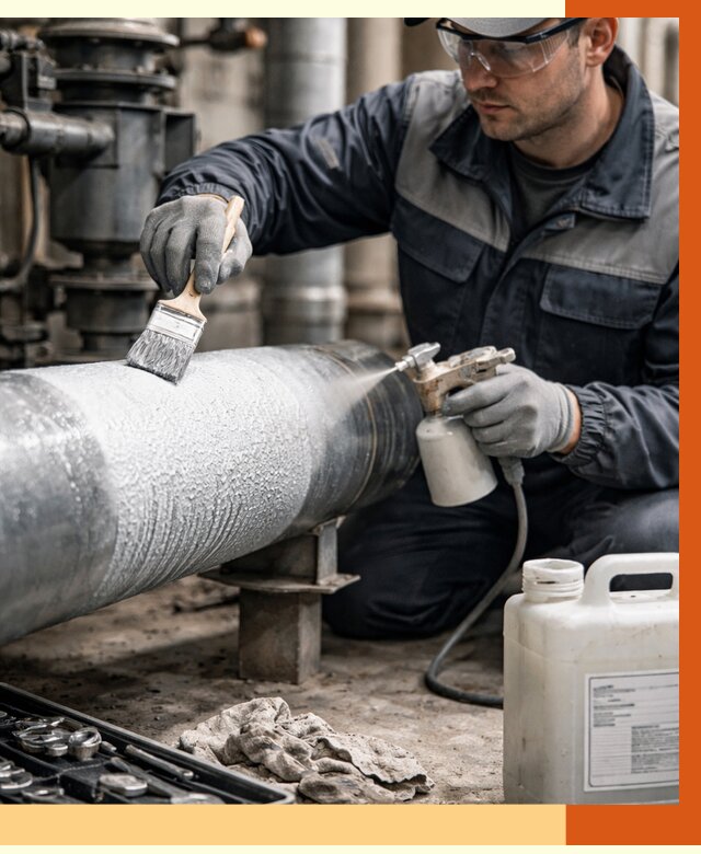 Утепление оборудования жидкой теплоизоляцией в Обнинске от 4568 руб. | ТепломастерБнн