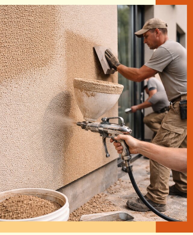 Утепление фасада жидкой пробкой в Обнинске от 4872 руб./м² под ключ | ТепломастерБнн