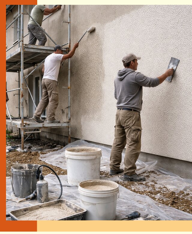 Утепление фасада жидкой пробкой в Обнинске