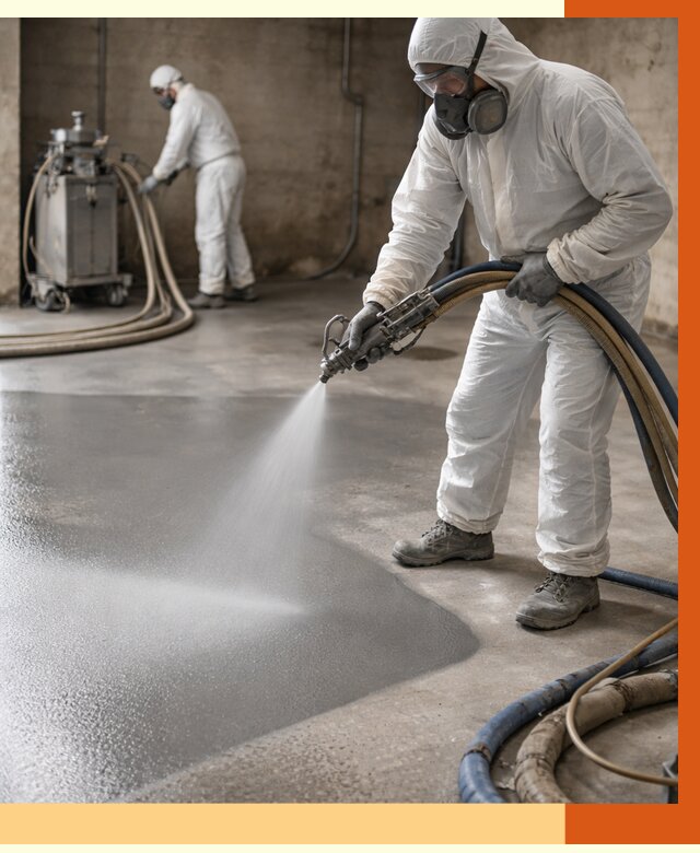 Гидроизоляция полимочевиной в Обнинске от 8628 руб/м² — напыление полимерной гидроизоляции | ТепломастерБнн