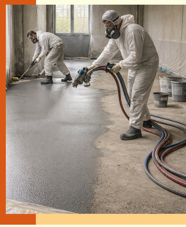 Гидроизоляция полимочевиной полов и конструкций в Обнинске