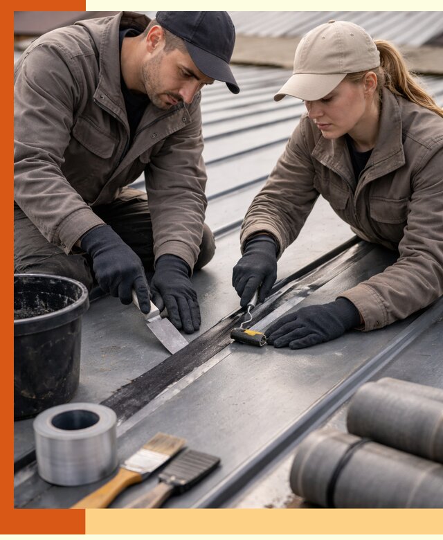 Гидроизоляция фальцевой кровли в Обнинске качественно и надежно