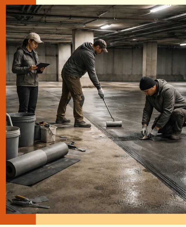 Гидроизоляция паркинга в Обнинске: качественная защита зданий