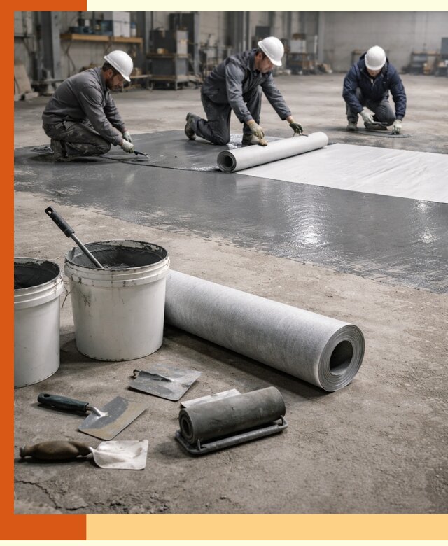 Гидроизоляция промышленного пола в Обнинске — защита и долговечность