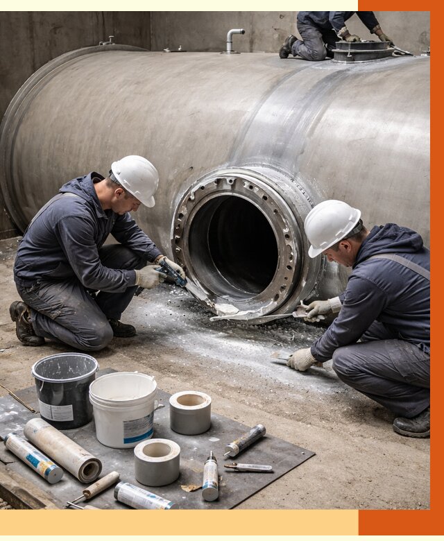 Гидроизоляция резервуара с топливом в Обнинске от 76125 руб. под ключ | ТепломастерБнн