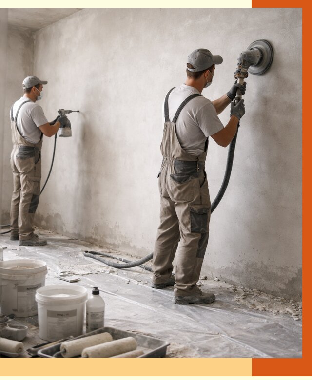 Подготовка поверхности под напыление в Обнинске от 1218 руб. — ТепломастерБнн