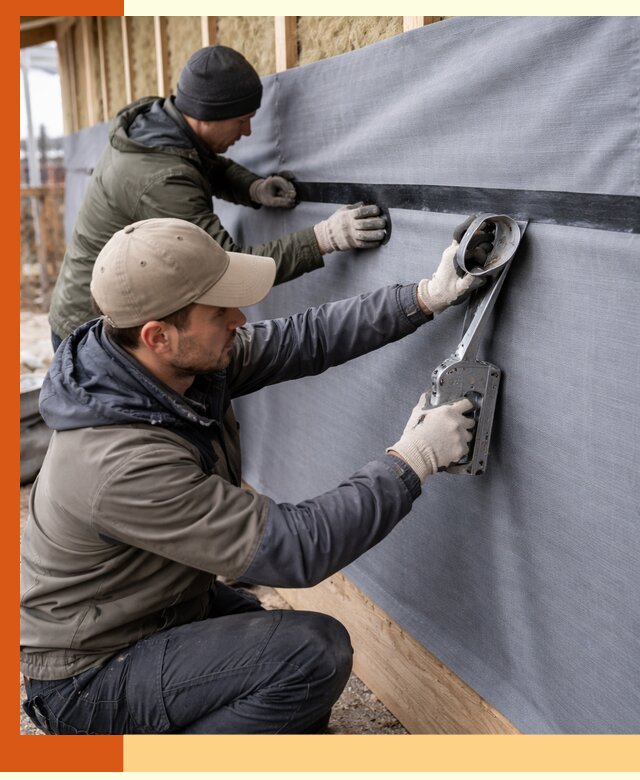 Монтаж ветроизоляции зданий и конструкций в Обнинске