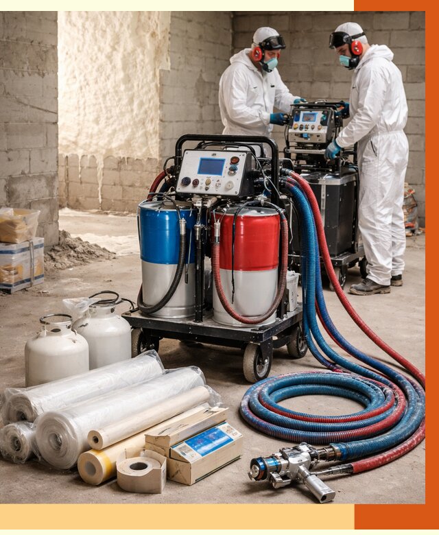 Аренда установки для напыления ППУ в Обнинске от 35525 руб. | ТепломастерБнн